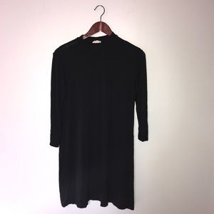Dainty Hooligan Black High Neck Dress